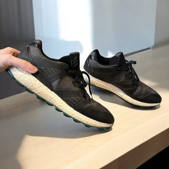 adidas Boost Crossknit 3.0 Golf Shoes Black BB7887 Mens Size 10.5 - Picture 2 of 7